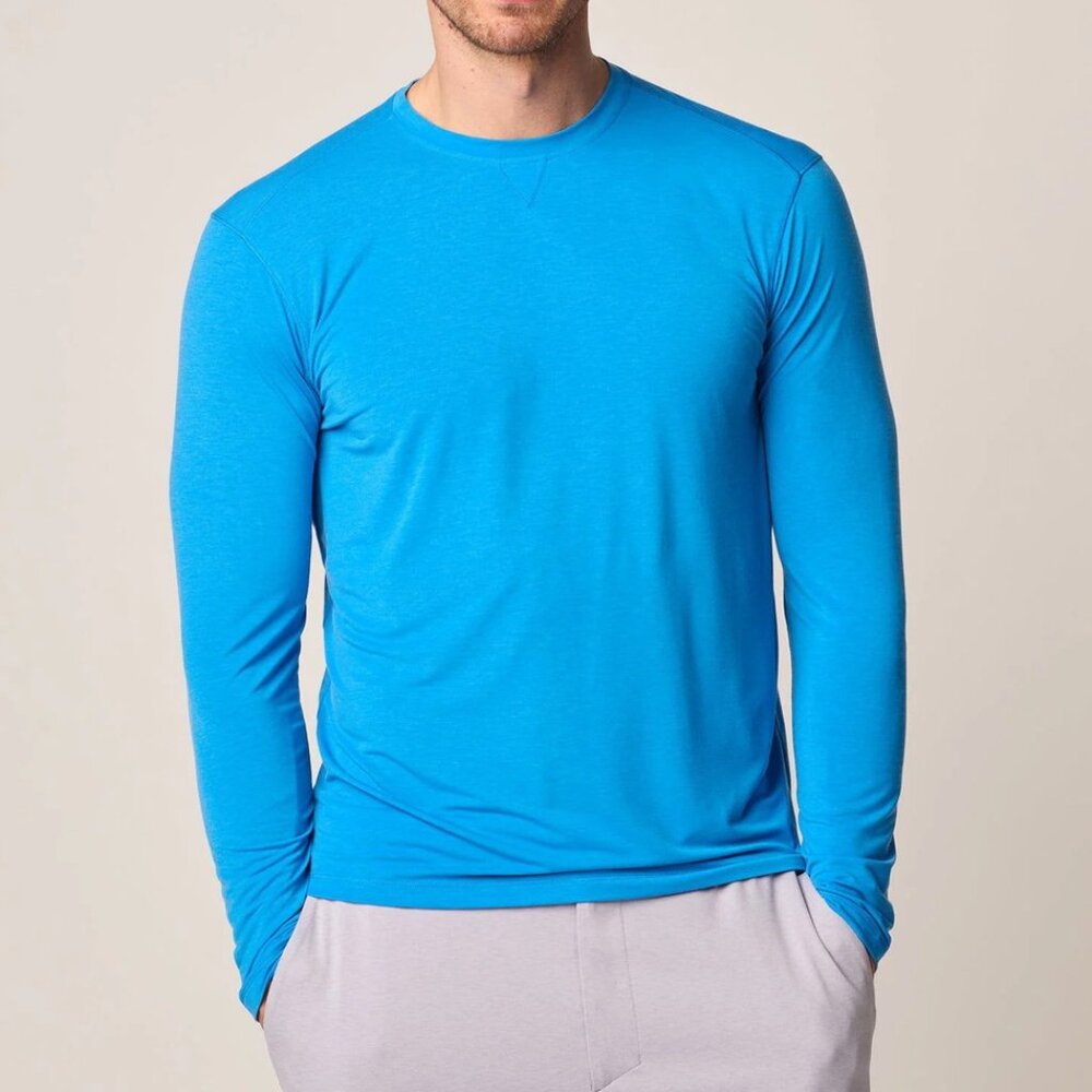 Johnnie-O The Course Performance Long-Sleeve Performance T-Shirt Victory  Medium